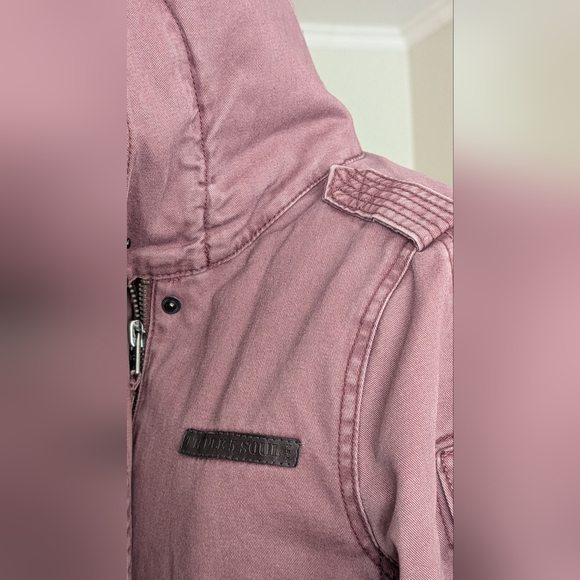 TRIPLE five Soul Women's Hooded Jacket in Mauve - Picture 7 of 15